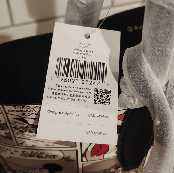 Disney X Kate Spade New York Tote and matching wallet - Picture 3 of 9